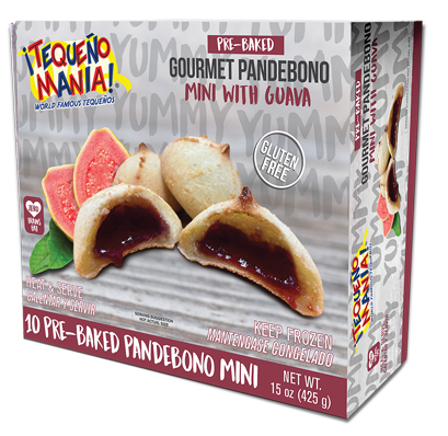 10 Pre-Baked Gourmet Pandebono Mini with Guava