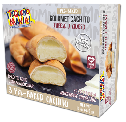 3 Pre-Baked Gourmet Cheese Cachito / Cachito de Queso