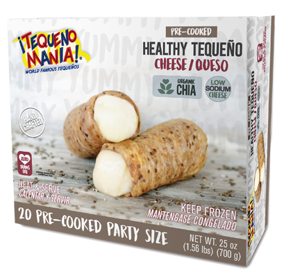20 Pre-Cooked Healthy Cheese Tequeño Party Size